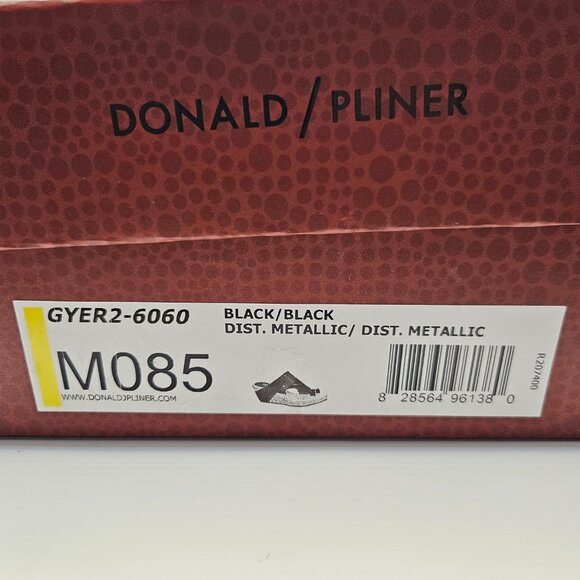 Donald J. Pliner Black Sandals with Cork Wedge - Picture 10 of 10